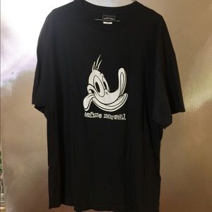 Men's size XXL Looney Tunes T-shirt Black